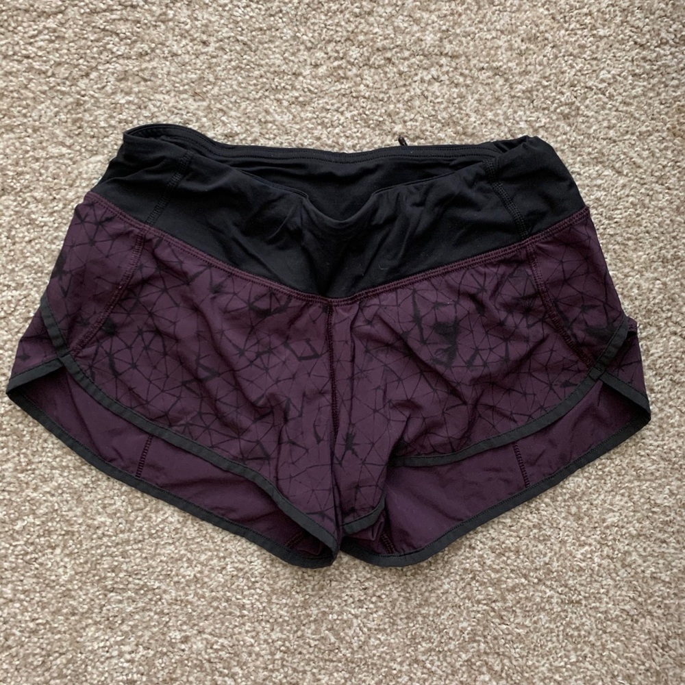 Purple Lululemon Athletic Shorts